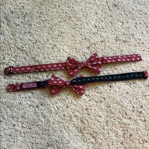 Vineyard Vines Red Bow Tie Set